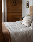 Natural linen duvet cover