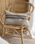 Tide Linen Lumbar Cushion Cover