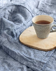 denim linen quilt