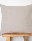 stone linen cushion cover