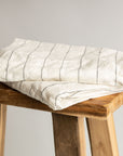 Wide Stripe Linen European Pillowcases - Pair
