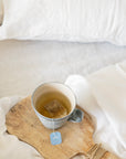 White Linen Flat Sheet - The Linen Project