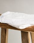 White Linen European Pillowcases - Pair