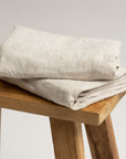 Natural Linen European Pillowcases - Pair