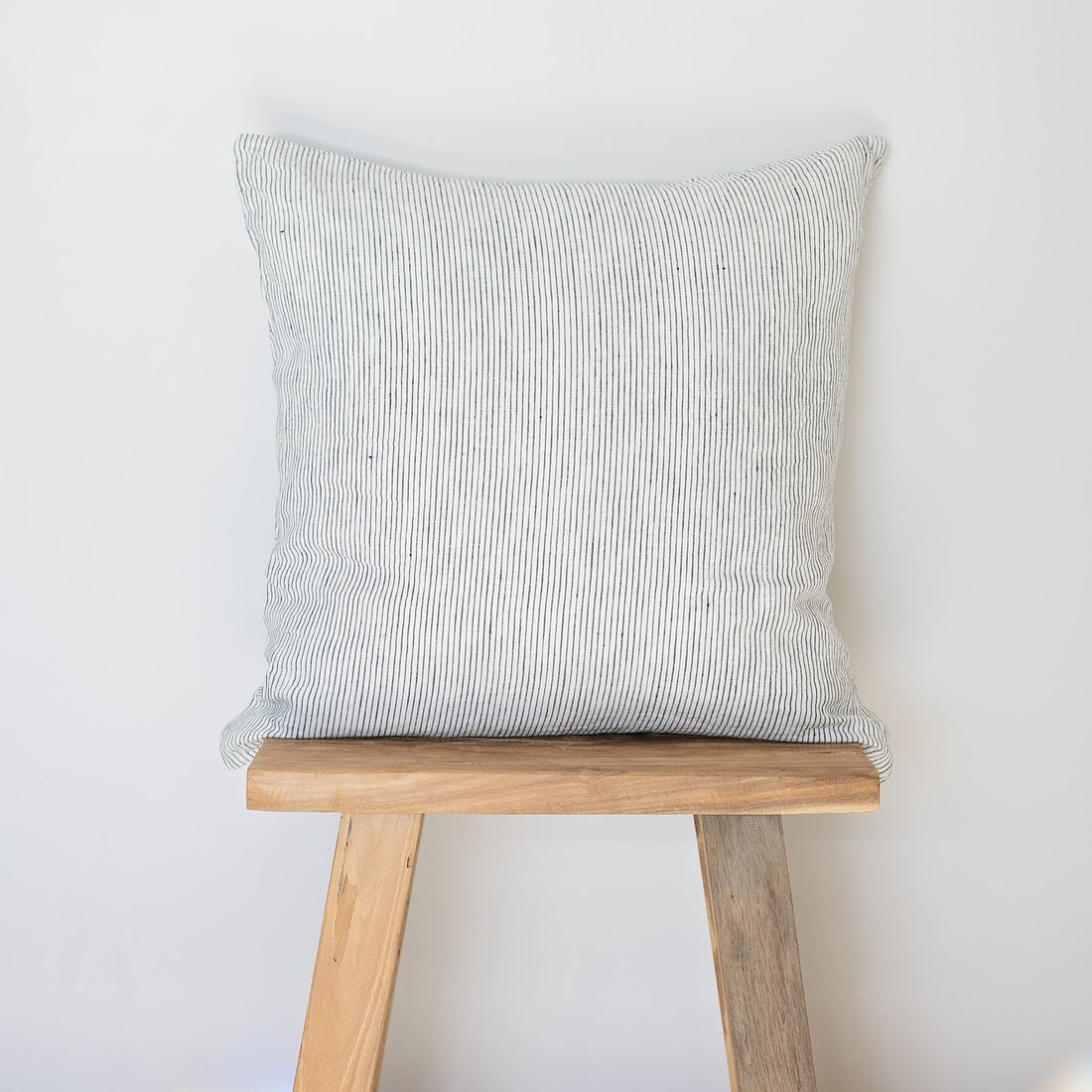 Pinstripe Linen Cushion Cover