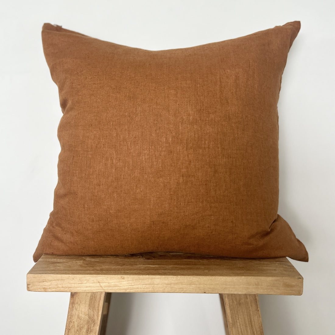 Caramel Linen Cushion Cover