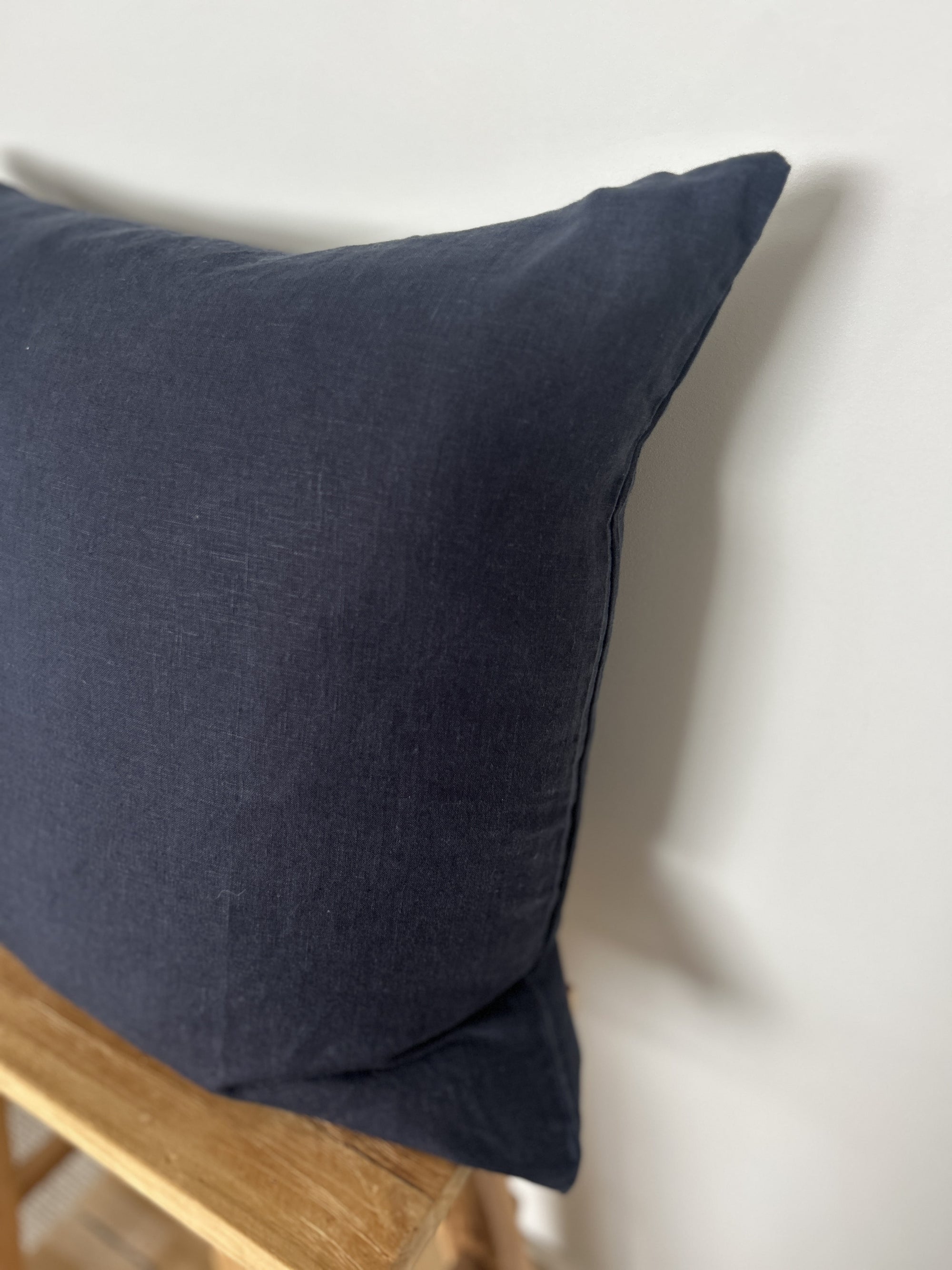 Ink Linen Cushion Cover