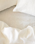 White Linen Duvet Cover