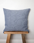 denim linen cushion