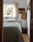 sage linen bedding 